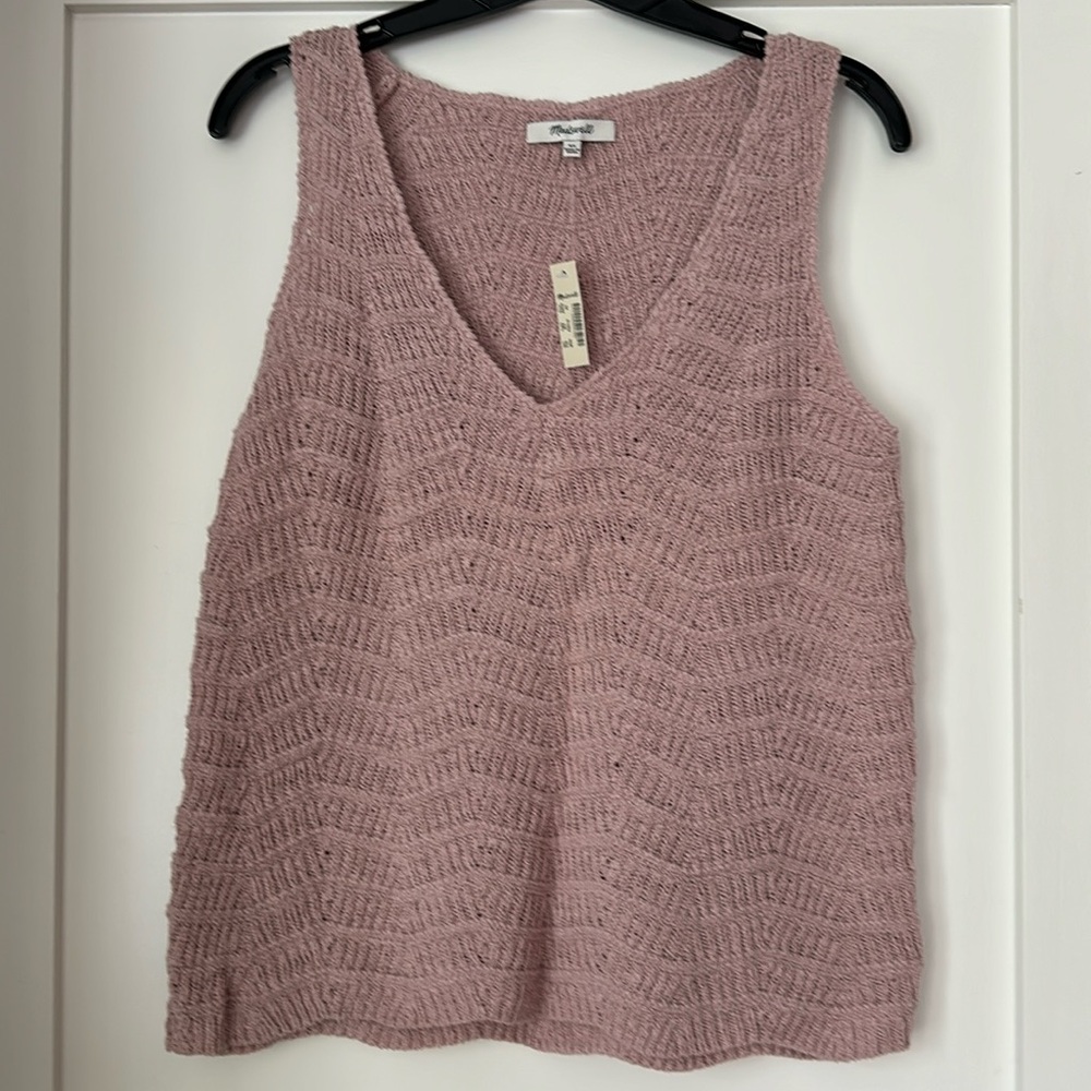 NWT Madewell Sleeveless Sweater